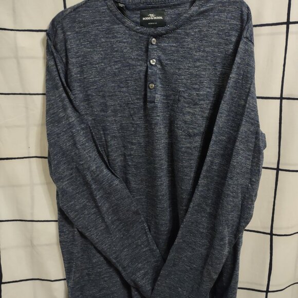 Rodd & Gunn Navy_NWT Men’s XL Long Sleeve Shirt - Picture 2 of 10